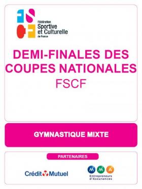 FSCF - Demi-finale des coupes mixtes de gymnastique