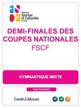 FSCF - Demi-finale des coupes mixtes de gymnastique