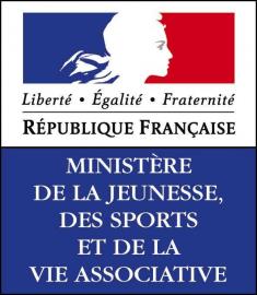 Logo Ministère de la jeunesse, des sports et de la vie associative