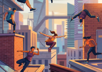 Une belle saison qui s’ouvre pour le parkour FSCF