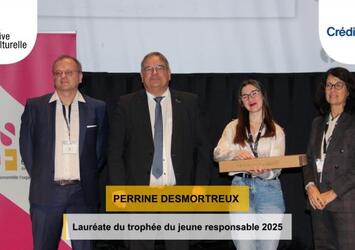 Trophée du jeune responsable 2025 : Perrine Desmortereux lauréate de cette édition