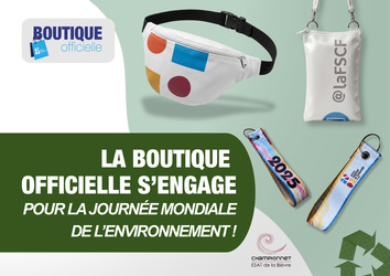 La boutique officielle s'engage pour la Journée mondiale de l'environnement !