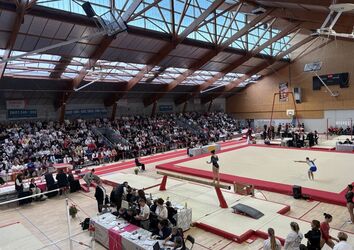 Le Championnat national de gymnastique mixte rassemble plus de 600 gymnastes à Saint-Chamond