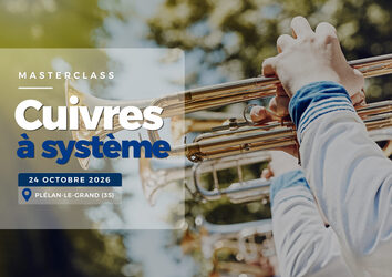 Masterclass « Cuivres à système » : une journée pour perfectionner sa pratique