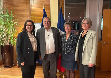 La FSCF reçue par la ministre des Sports, de la Jeunesse et de la Vie associative