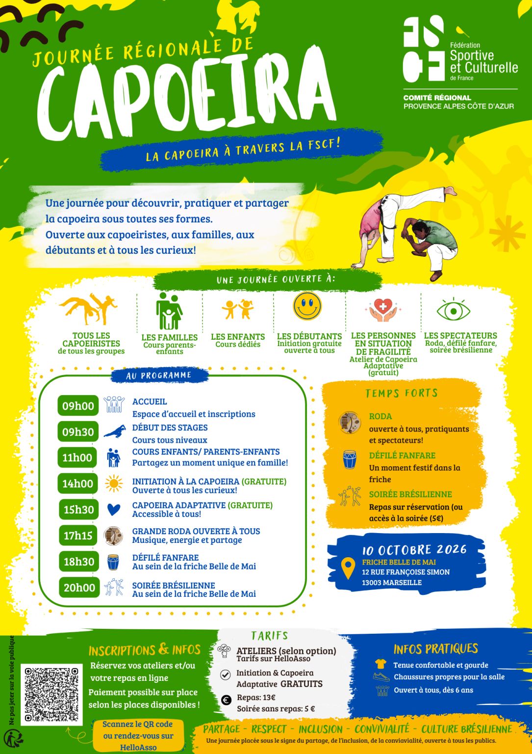 Journée Régionale de Capoeira